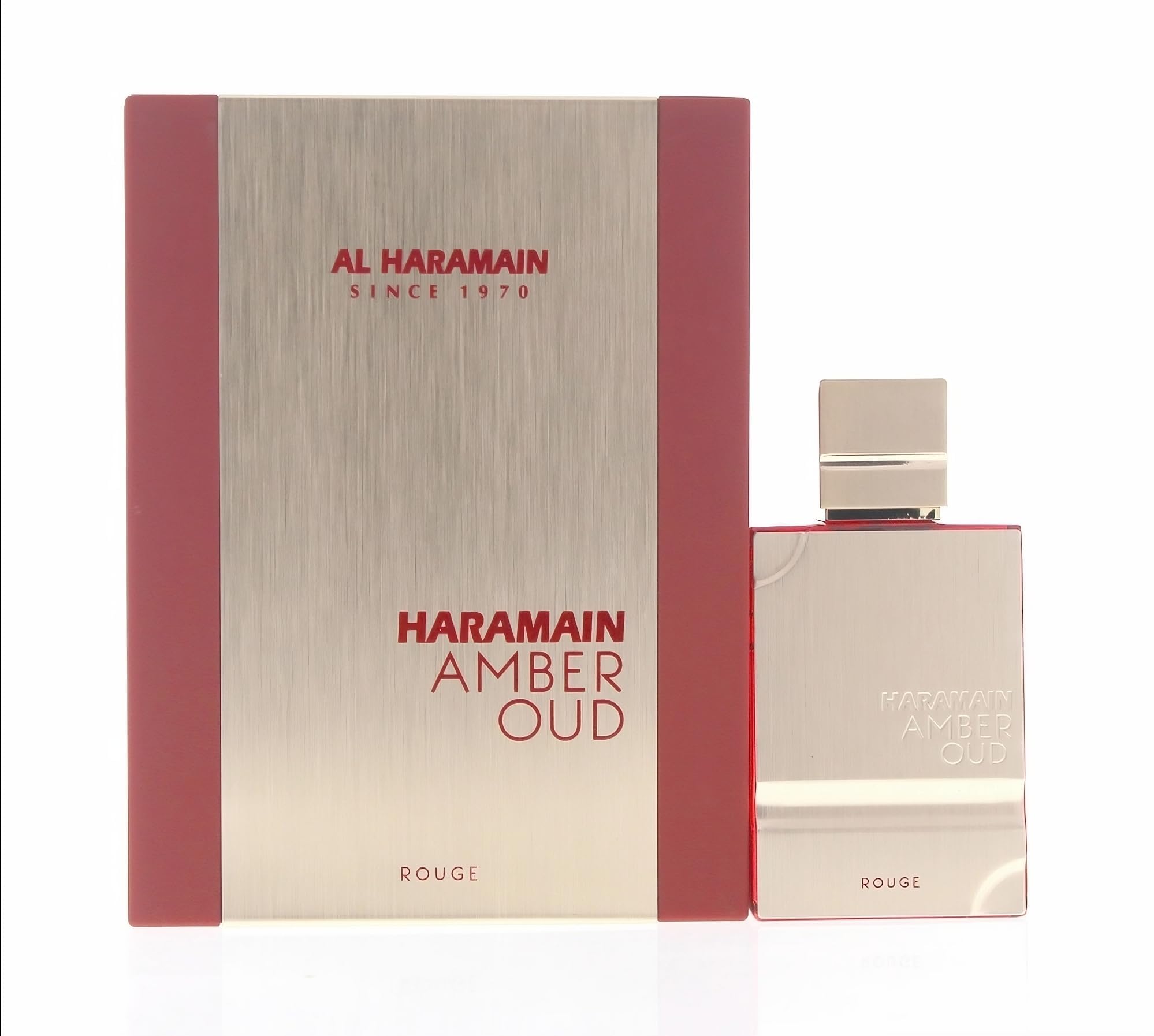 Al Haramain Amber Oud Rouge for Unisex Eau De Parfum Spray, 2 Ounce - Image 3