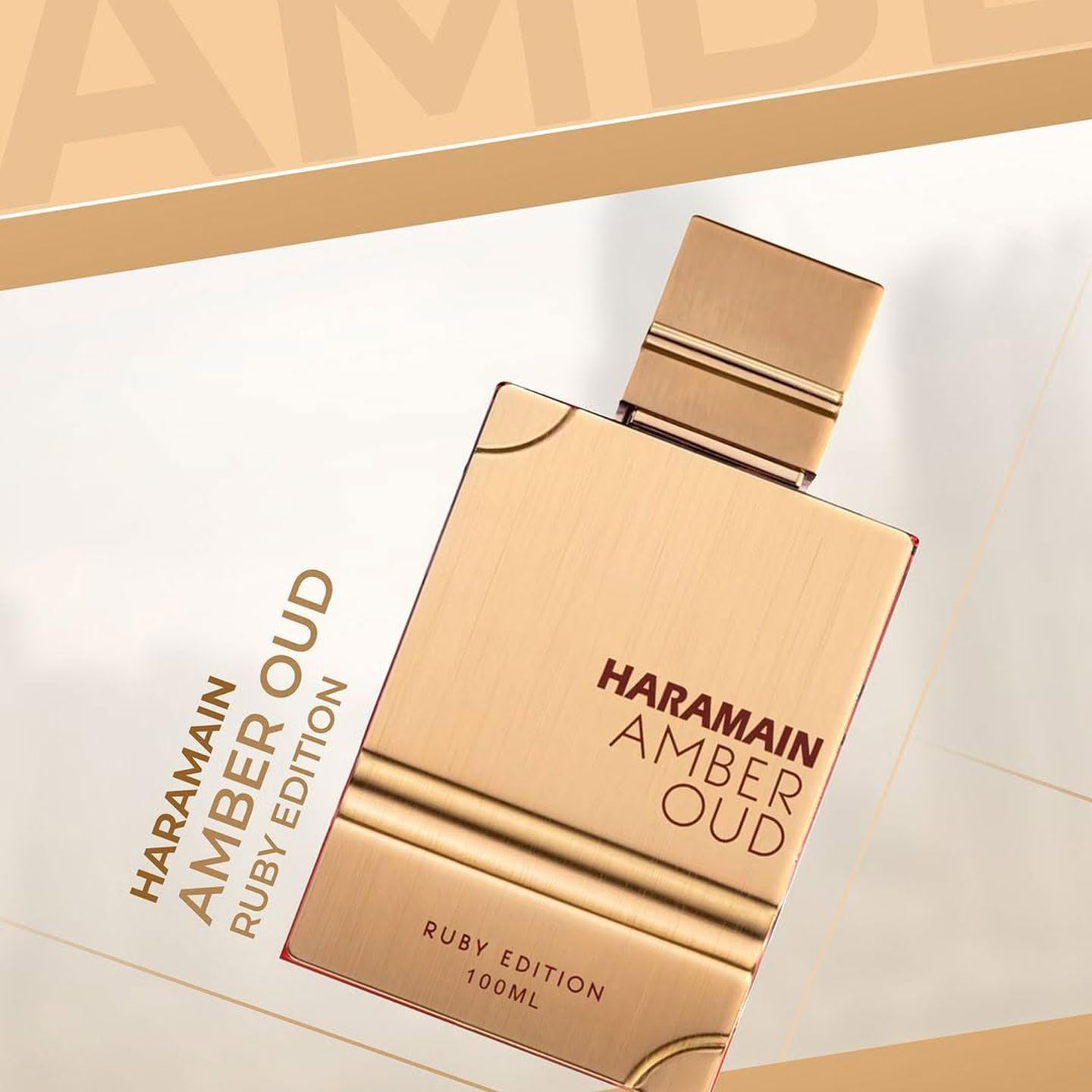Al Haramain Amber Oud Ruby Eau De Parfum for Unisex 3.3 Ounce - Image 3