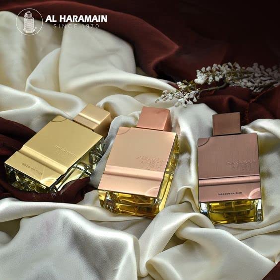 Al Haramain Amber Oud Tobacco Edition for Unisex - Arabian Perfume for Women & Men - Long Lasting Fragrance with Notes of Tobacco Leaf, Cinnamon, Vanilla, Dried Fruit - Arabic Cologne - 2 oz EDP Spray - Image 8