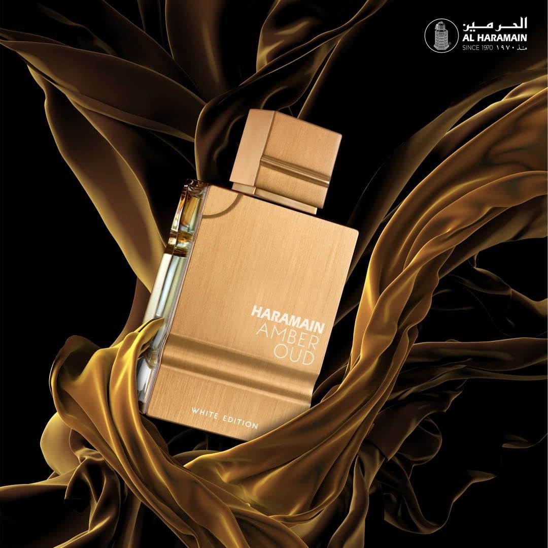 Al Haramain Amber Oud White Edition for Unisex - Arabian Perfume for Women & Men - Long Lasting Fragrance with Notes of Bergamot, Jasmine, Patchouli, Musk, Vanilla - Arabic Eau de Parfum Spray - 2 oz - Image 4