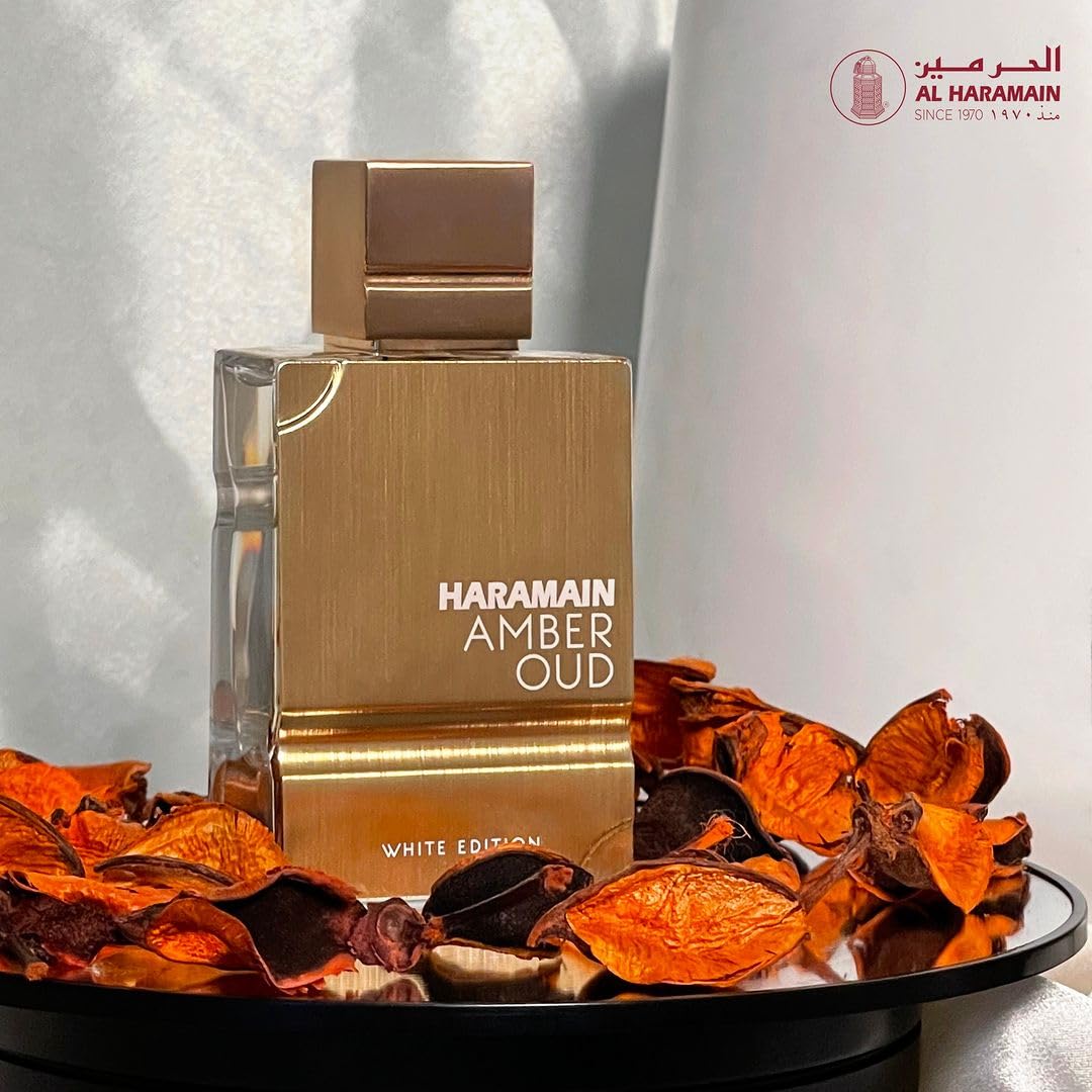 Al Haramain Amber Oud White Edition for Unisex - Arabian Perfume for Women & Men - Long Lasting Fragrance with Notes of Bergamot, Jasmine, Patchouli, Musk, Vanilla - Arabic Eau de Parfum Spray - 2 oz - Image 5