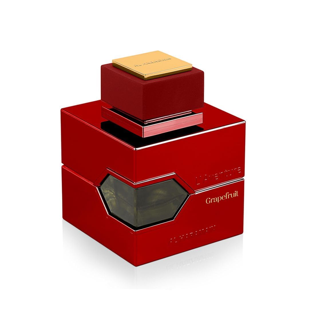 Al Haramain L'Aventure Grapefruit Extrait De Parfum Spray for Women, 3.4 Ounce - Image 3