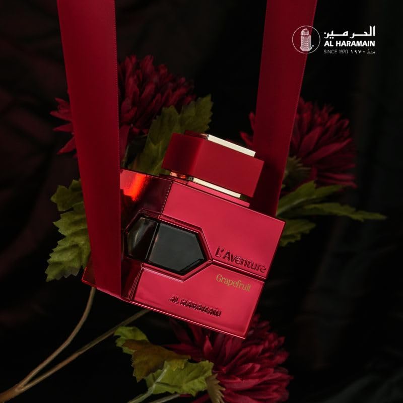 Al Haramain L'Aventure Grapefruit Extrait De Parfum Spray for Women, 3.4 Ounce - Image 6