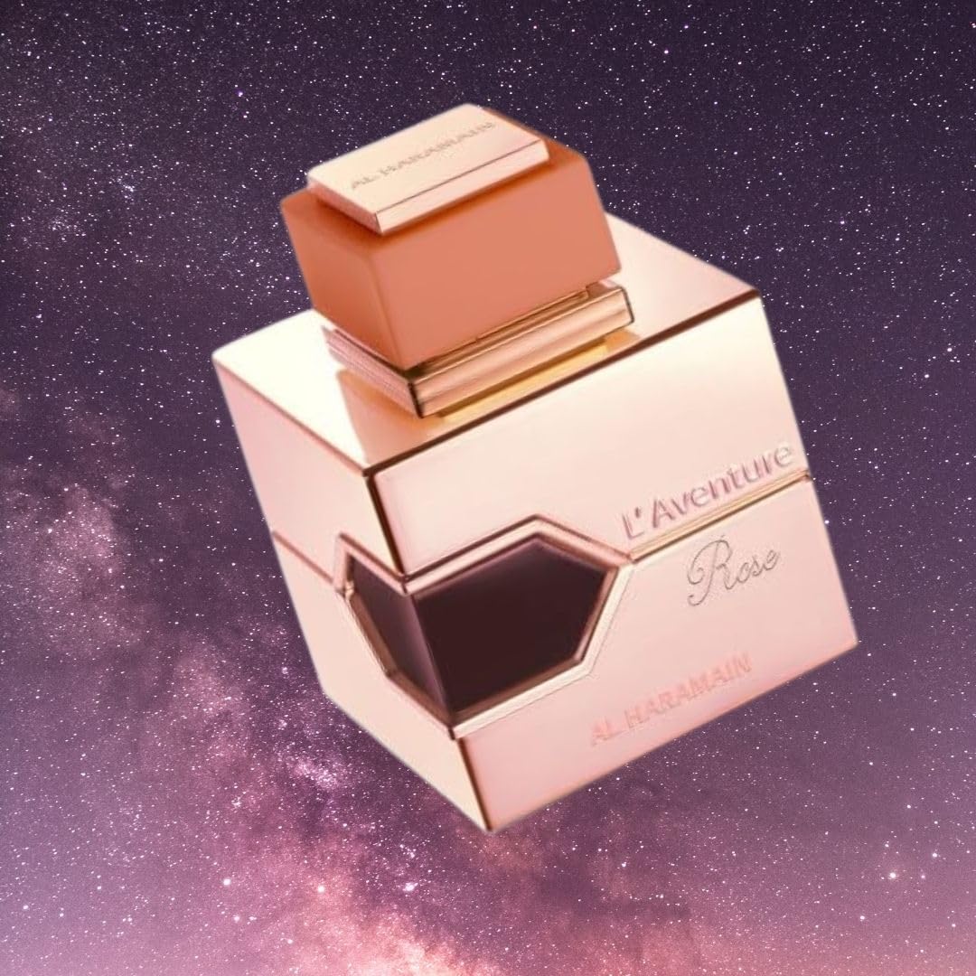 Al Haramain L'aventure Rose for Women Eau de Parfum Spray, 3.4 Ounce - Image 3